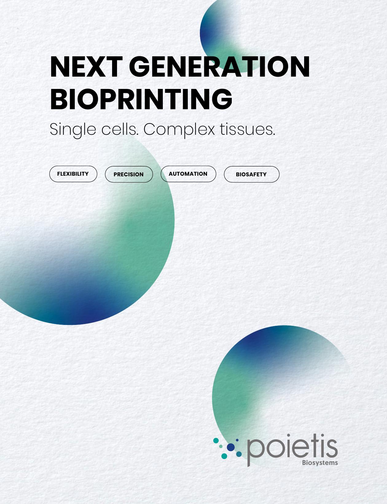 Poietis Biosystems brochure cover